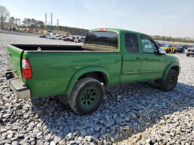 5TBBT44106S485698 - 2006 TOYOTA TUNDRA ACCESS CAB SR5 GREEN photo 3