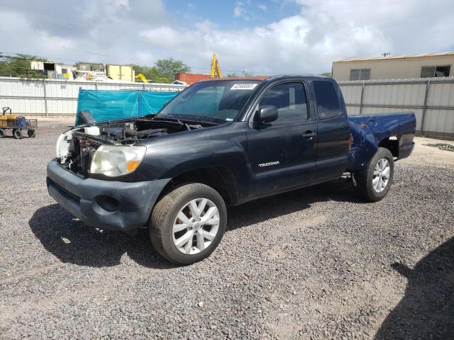 5TETX22N57Z406038 - 2007 TOYOTA TACOMA ACCESS CAB შავი ფოტო 1