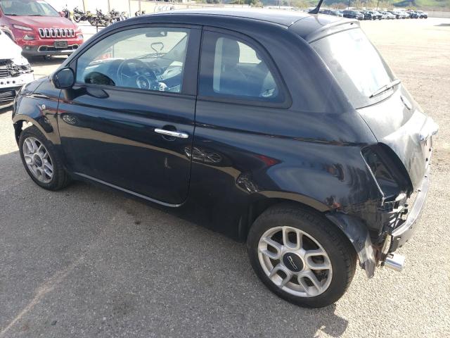 3C3CFFAR0DT546497 - 2013 FIAT 500 POP BLACK photo 2