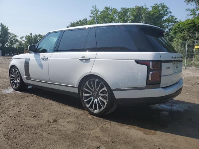 SALGV5RE7KA560731 - 2019 LAND ROVER RANGE ROVE AUTOBIOGRAPHY WHITE photo 2