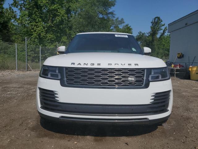 SALGV5RE7KA560731 - 2019 LAND ROVER RANGE ROVE AUTOBIOGRAPHY WHITE photo 5