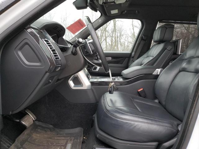 SALGV5RE7KA560731 - 2019 LAND ROVER RANGE ROVE AUTOBIOGRAPHY WHITE photo 7