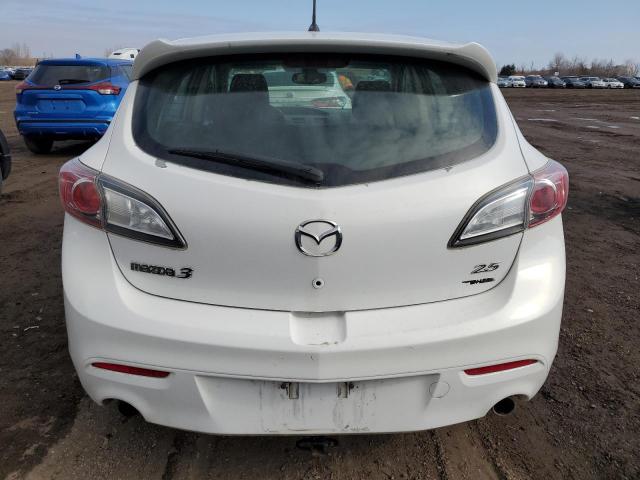 JM1BL1H50A1208767 - 2010 MAZDA 3 S WHITE photo 6