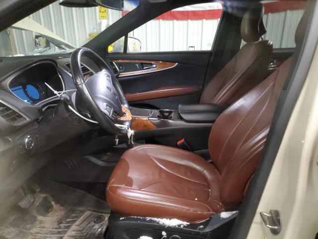 2LMTJ8LP5GBL73383 - 2016 LINCOLN MKX RESERVE 奶油色 照片 7