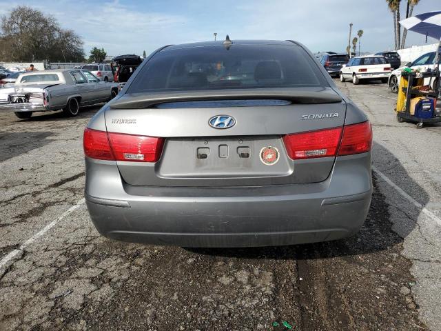 5NPET46C19H554136 - 2009 HYUNDAI SONATA GLS GRAY photo 6