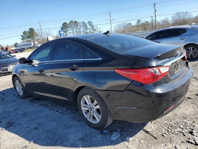 5NPEB4AC3DH737136 - 2013 HYUNDAI SONATA GLS BLACK photo 2