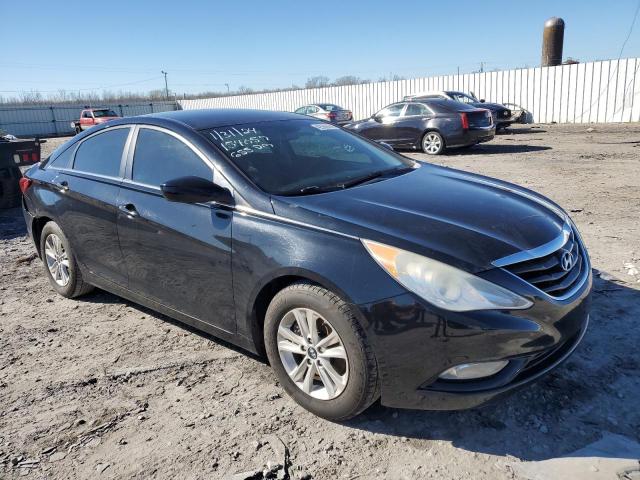 5NPEB4AC3DH737136 - 2013 HYUNDAI SONATA GLS BLACK photo 4