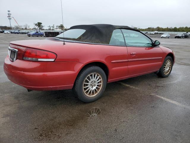 1C3EL55R55N571497 - 2005 CHRYSLER SEBRING TOURING RED photo 3