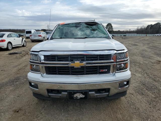 3GCUKSEC5EG164583 - 2014 CHEVROLET SILVERADO K1500 LTZ WHITE photo 5