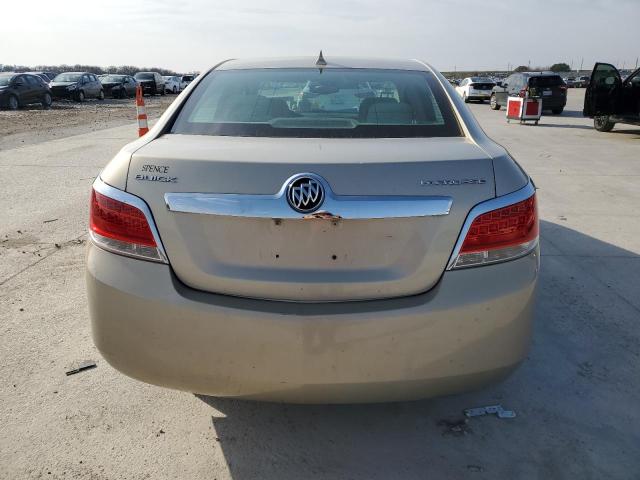 1G4GB5EG8AF321578 - 2010 BUICK LACROSSE CX BEIGE photo 6