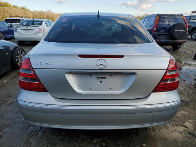 WDBUF65J74A580639 - 2004 MERCEDES-BENZ E 320 SILVER photo 6