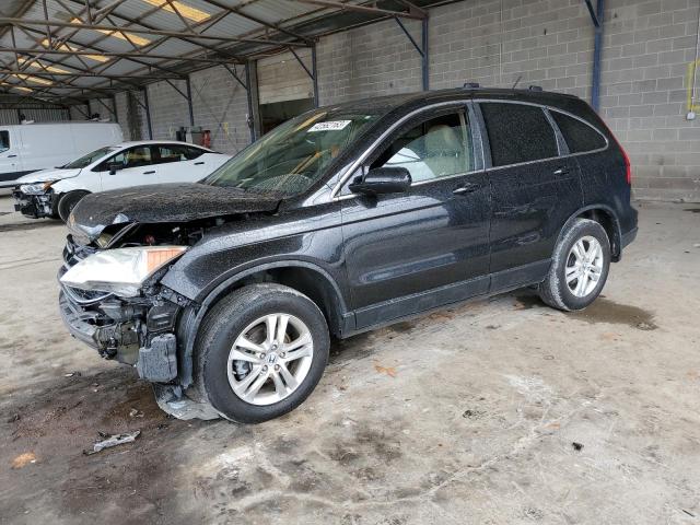 5J6RE3H75AL048339 - 2010 HONDA CR-V EXL BLACK photo 1