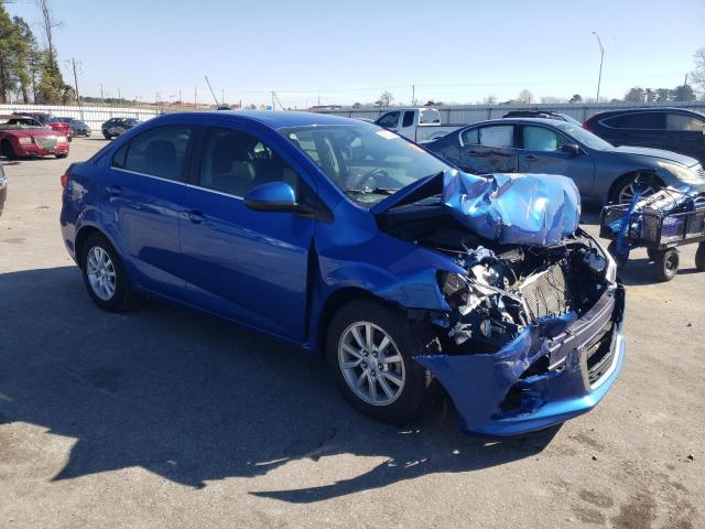 1G1JD5SH9J4122948 - 2018 CHEVROLET SONIC LT BLUE photo 4