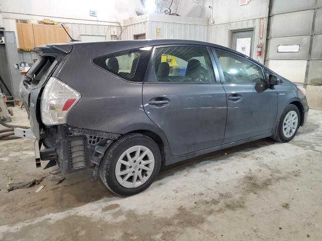 JTDZN3EU4E3295387 - 2014 TOYOTA PRIUS V GRAY photo 3