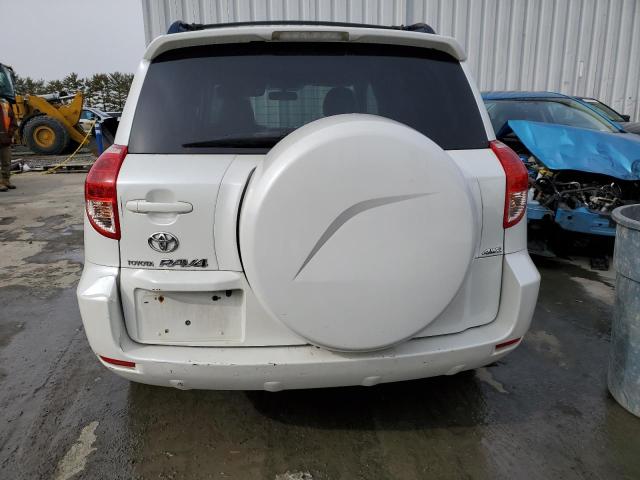 JTMBD31V785211154 - 2008 TOYOTA RAV4 LIMITED WHITE photo 6