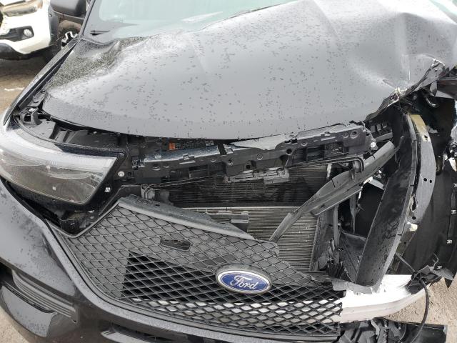 1FM5K8AB1NGA43545 - 2022 FORD EXPLORER POLICE INTERCEPTOR 黑色 照片 12