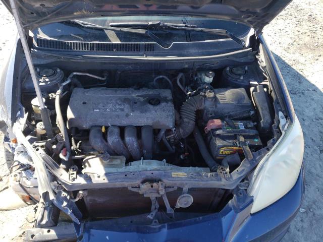 2T1KR32E17C624477 - 2007 TOYOTA COROLLA MA XR BLUE photo 11
