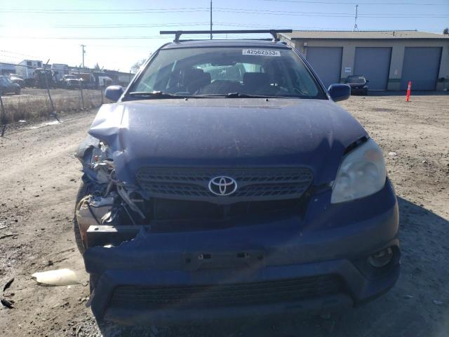 2T1KR32E17C624477 - 2007 TOYOTA COROLLA MA XR BLUE photo 5
