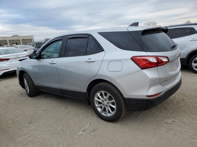 2GNAXHEV5M6141797 - 2021 CHEVROLET EQUINOX LS SILVER photo 2