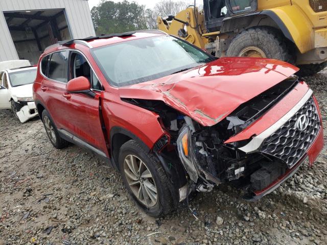5NMS33AD9KH074720 - 2019 HYUNDAI SANTA FE SEL Կարմիր լուսանկար 4