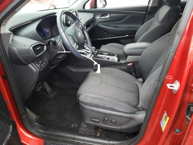 5NMS33AD9KH074720 - 2019 HYUNDAI SANTA FE SEL Կարմիր լուսանկար 7