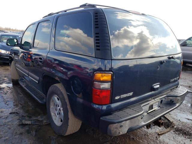 1GNEK13Z74J175711 - 2004 CHEVROLET TAHOE K1500 BLUE photo 2