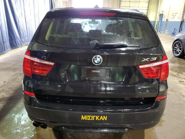 5UXWX9C55D0A30717 - 2013 BMW X3 XDRIVE28I BLACK photo 6