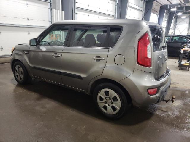 KNDJT2A50D7496335 - 2013 KIA SOUL GRAY photo 2