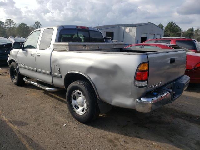 5TBRN34122S295690 - 2002 TOYOTA TUNDRA ACCESS CAB SR5 SILVER photo 2
