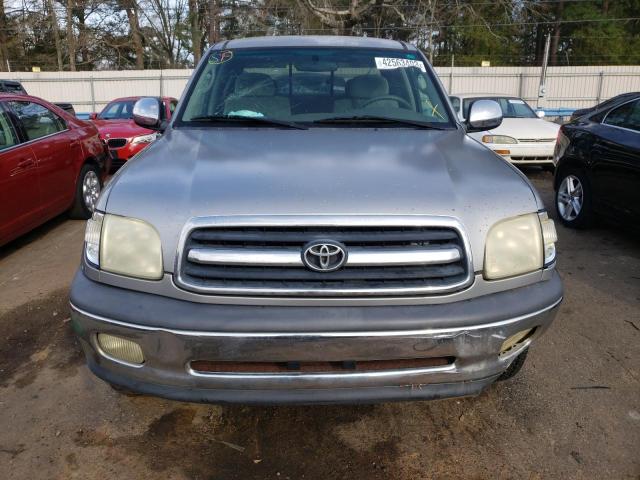 5TBRN34122S295690 - 2002 TOYOTA TUNDRA ACCESS CAB SR5 SILVER photo 5