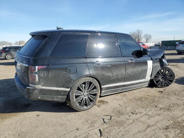 SALGV2SE3MA423815 - 2021 LAND ROVER RANGE ROVE AUTOBIOGRAPHY BLACK photo 3