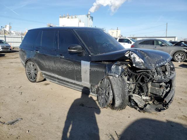 SALGV2SE3MA423815 - 2021 LAND ROVER RANGE ROVE AUTOBIOGRAPHY BLACK photo 4