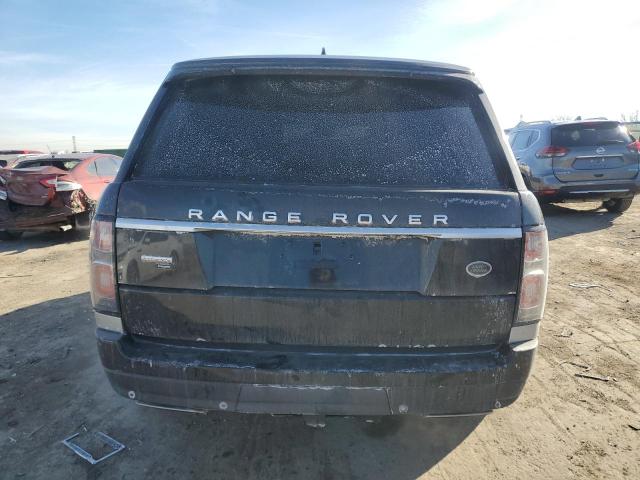 SALGV2SE3MA423815 - 2021 LAND ROVER RANGE ROVE AUTOBIOGRAPHY BLACK photo 6