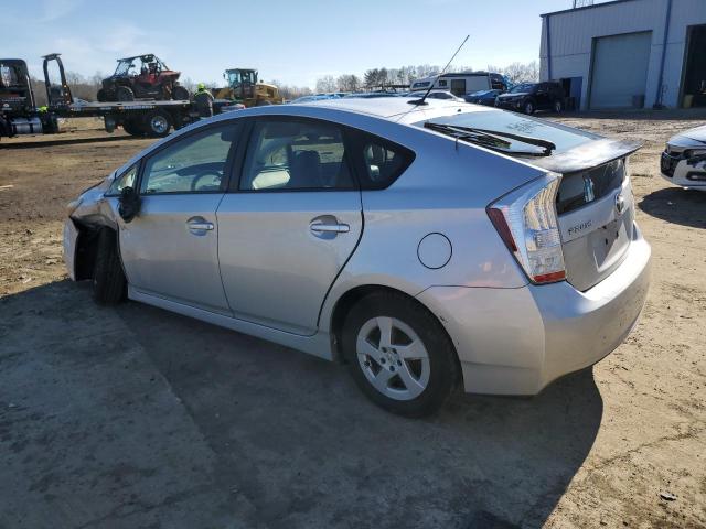 JTDKN3DU9A0004574 - 2010 TOYOTA PRIUS SILVER photo 2