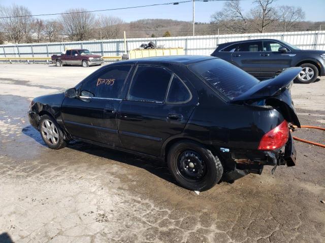 3N1CB51D46L518567 - 2006 NISSAN SENTRA 1.8 BLACK photo 2