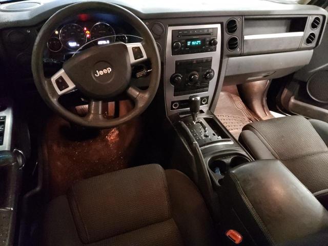 1J4RG4GK1AC105237 - 2010 JEEP COMMANDER SPORT შავი ფოტო 8