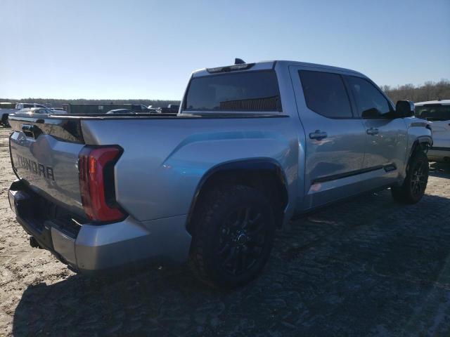5TFNC5DB5NX003450 - 2022 TOYOTA TUNDRA CREWMAX PLATINUM Silber Foto 3