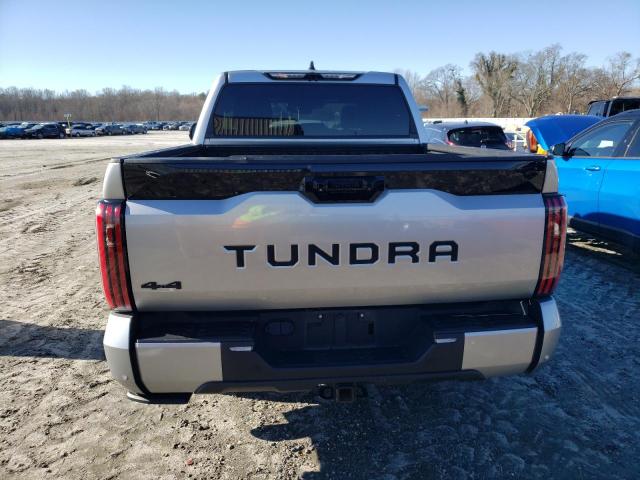 5TFNC5DB5NX003450 - 2022 TOYOTA TUNDRA CREWMAX PLATINUM Silber Foto 6