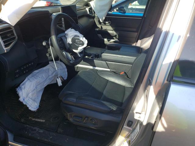 5TFNC5DB5NX003450 - 2022 TOYOTA TUNDRA CREWMAX PLATINUM Silber Foto 7