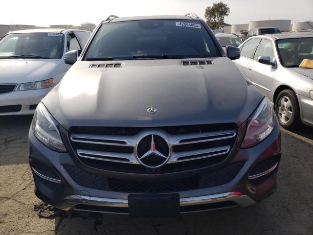 4JGDA5HB0HA962981 - 2017 MERCEDES-BENZ GLE 350 4MATIC GRAY photo 5