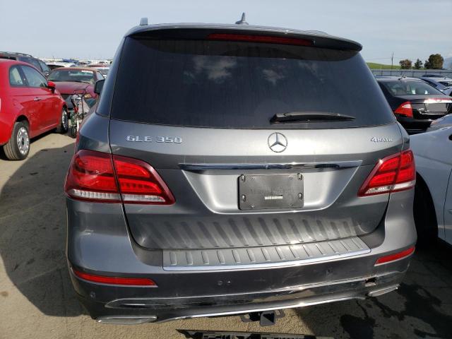 4JGDA5HB0HA962981 - 2017 MERCEDES-BENZ GLE 350 4MATIC GRAY photo 6