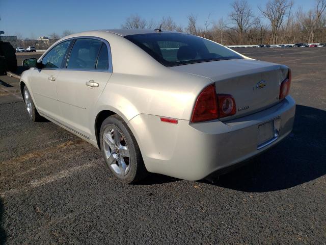 1G1ZH57B59F257677 - 2009 CHEVROLET MALIBU 1LT GOLD photo 3