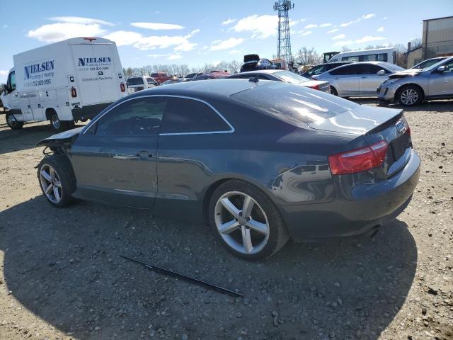 WAUDK78T49A020744 - 2009 AUDI A5 QUATTRO GRAY photo 2