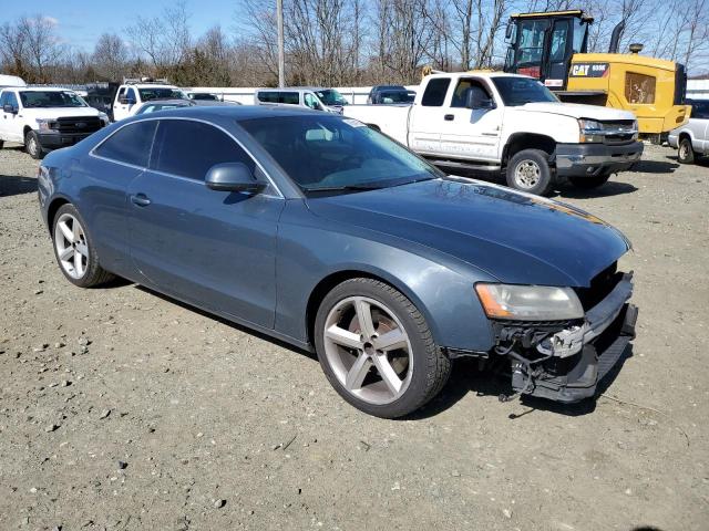 WAUDK78T49A020744 - 2009 AUDI A5 QUATTRO GRAY photo 4