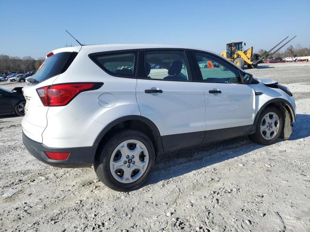 1FMCU0F75KUC33983 - 2019 FORD ESCAPE S WHITE photo 3