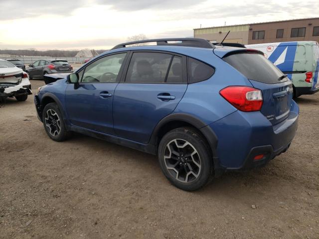 JF2GPABC0G8222932 - 2016 SUBARU CROSSTREK PREMIUM BLUE photo 2