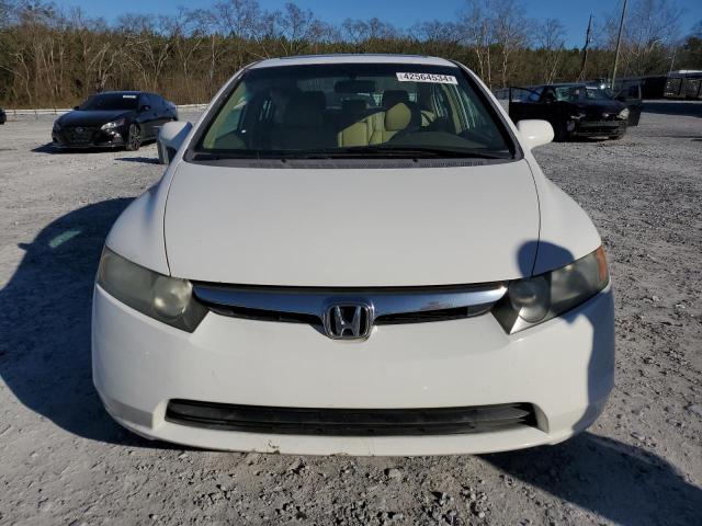 1HGFA16827L140359 - 2007 HONDA CIVIC EX WHITE photo 5