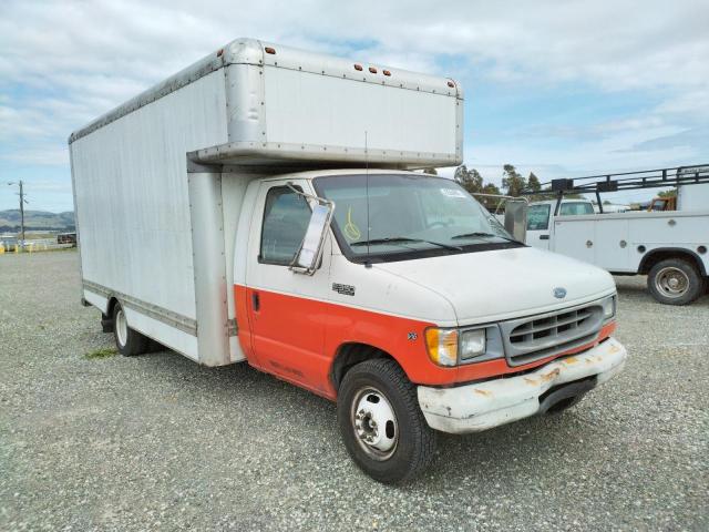 1FDWE35S0YHA83008 - 2000 FORD ECONOLINE E350 SUPER DUTY CUTAWAY VAN TWO TONE photo 1