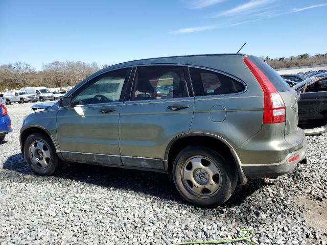 JHLRE38387C073511 - 2007 HONDA CR-V LX GREEN photo 2