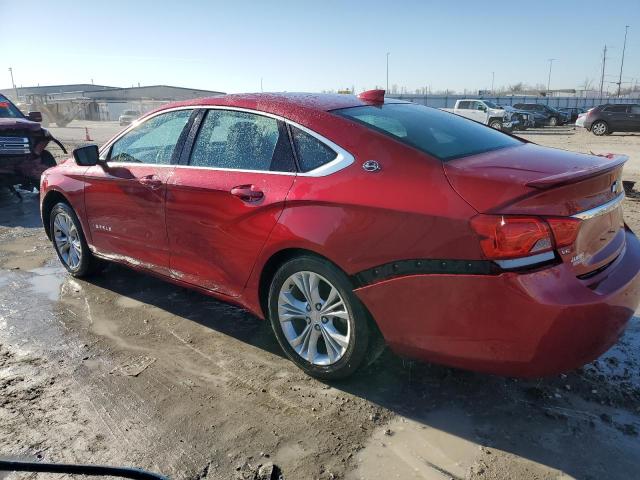 2G1125S37F9142937 - 2015 CHEVROLET IMPALA LT RED photo 2